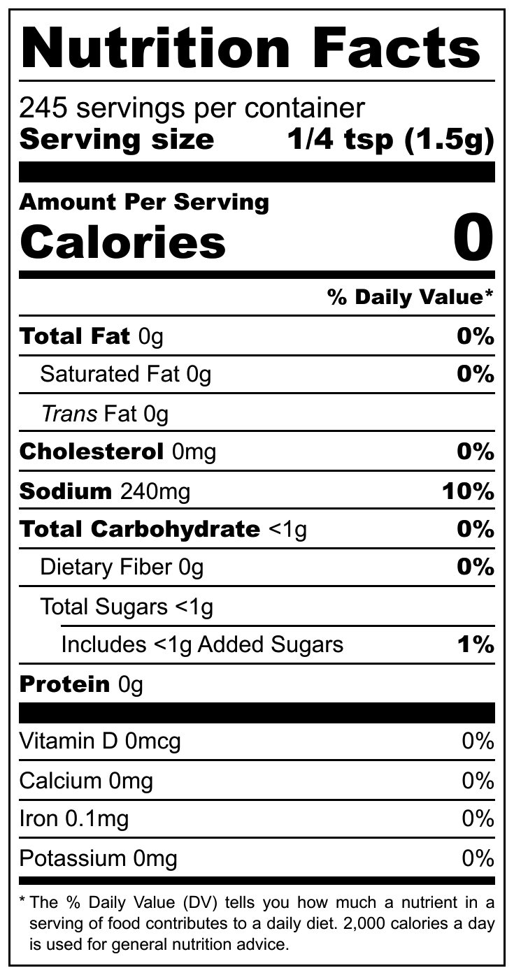 holy-voodoo-seasoning-e0 HOLY_VOODOO_BOTTLE_13_OZ_-_Nutrition_Label.png